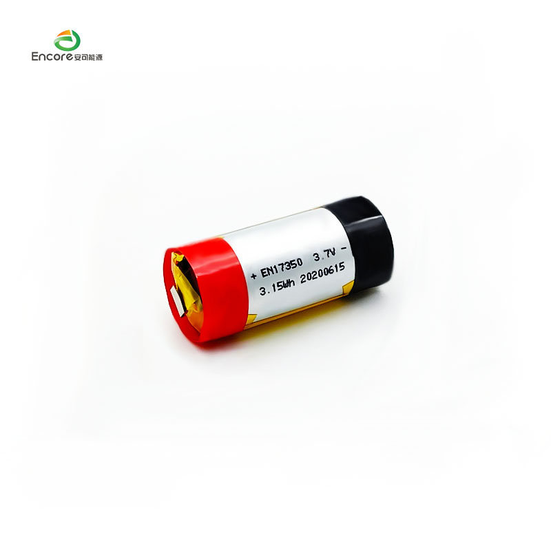 Batteria lipo 17350 da 850 mAh