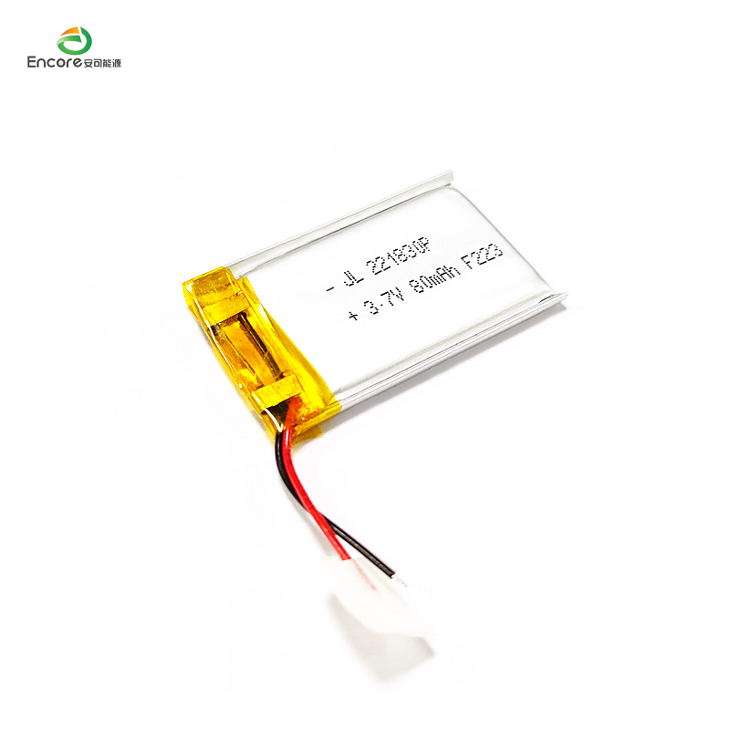 Batteria polimerica al litio da 2 mm
