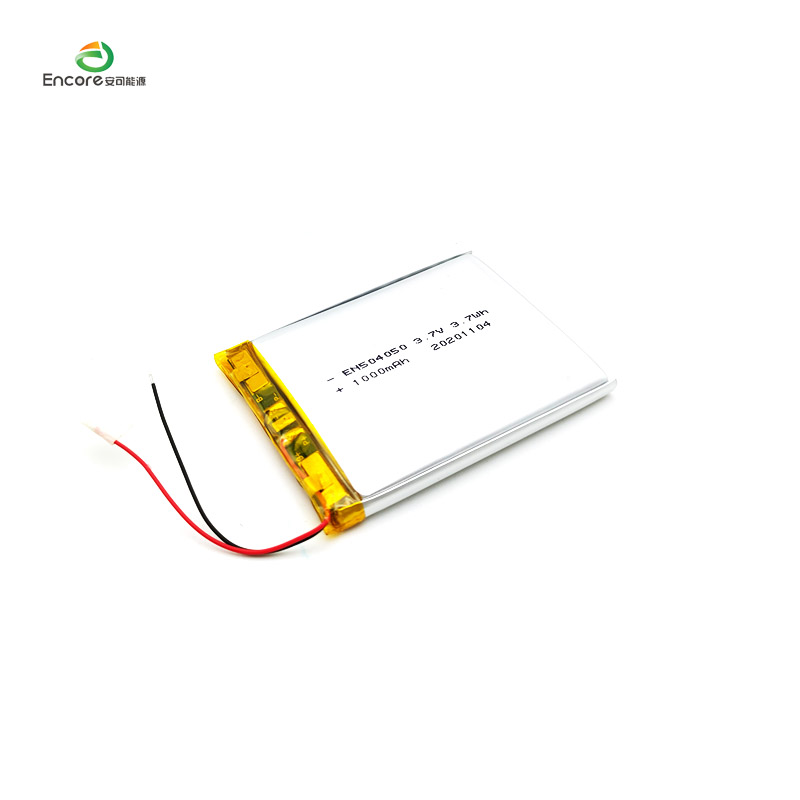 Batteria ai polimeri di litio da 3,7 V 1000 mAh