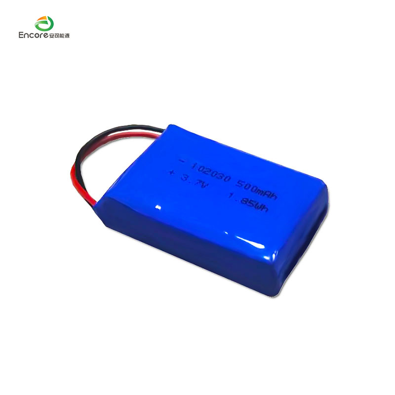 Batteria lipo da 3,7 V 500 mAh 1,85 Wh