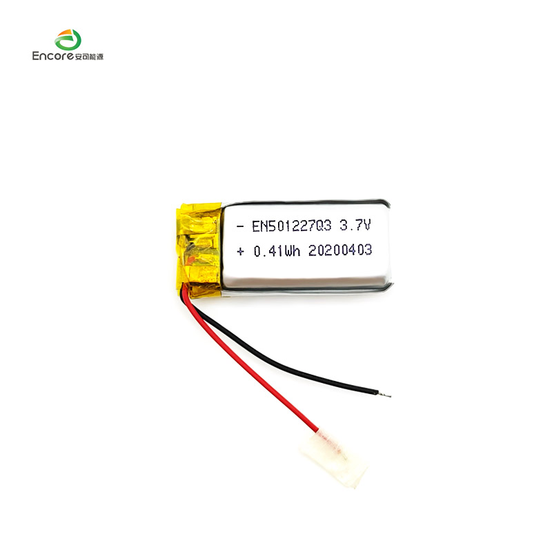 501227 Batteria ai polimeri di litio da 3,7 V 110 mAh