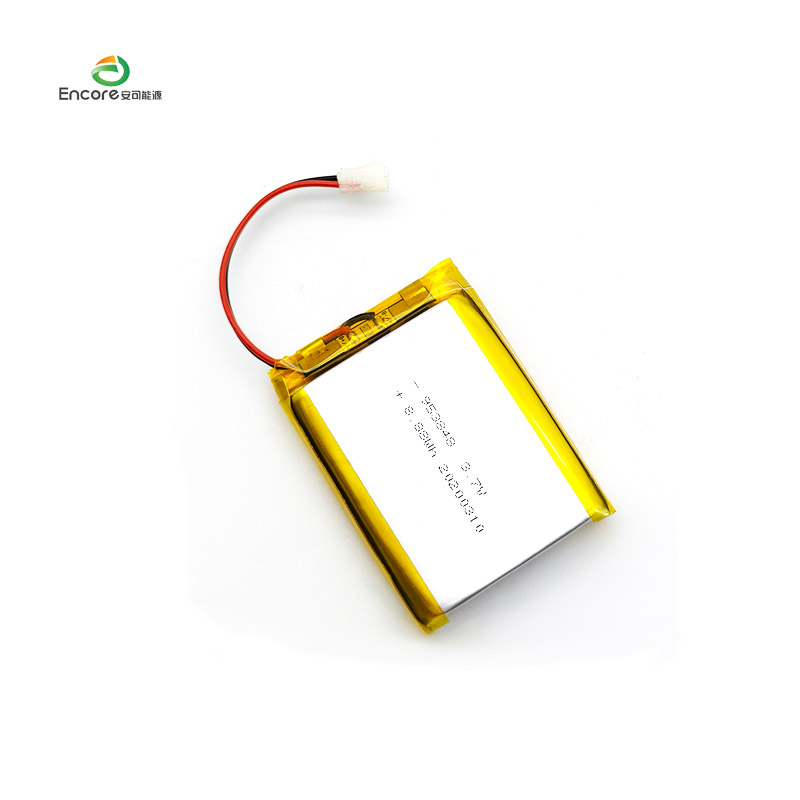 953848 Cella lipo ricaricabile 2400mAh 3,7v